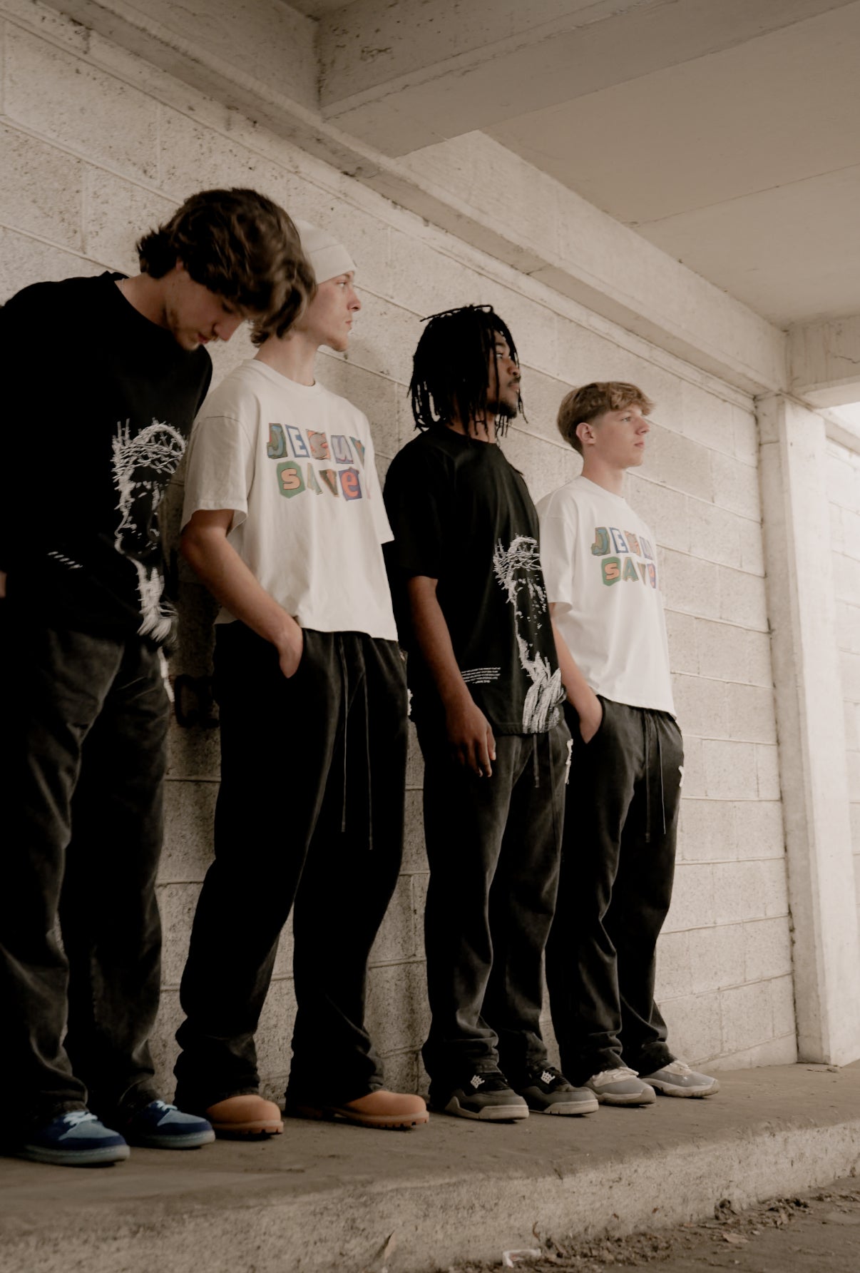 Baggy Acid Washed Sweats