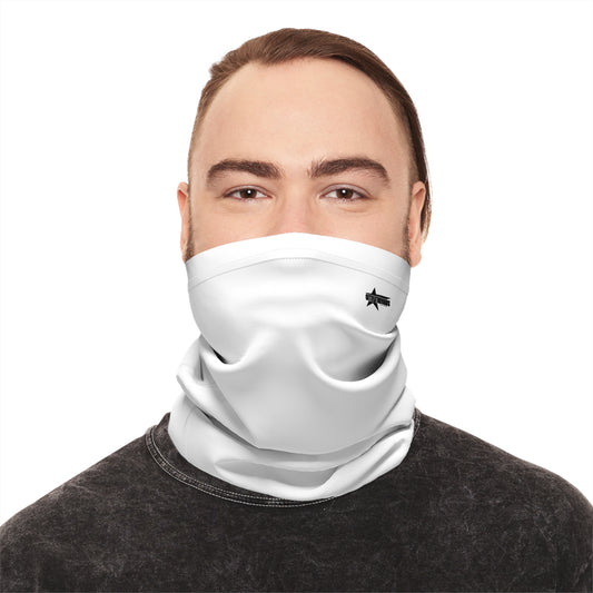 White "City Threads" Neck Gaiter