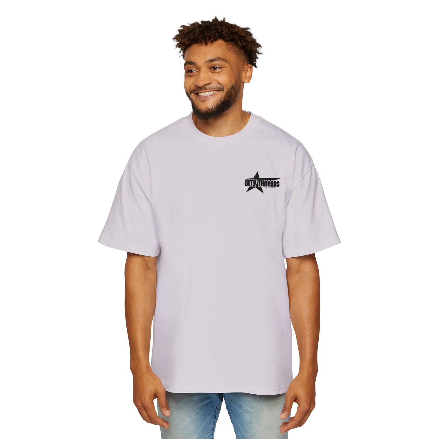 Men's Heavy Oversized Tee - City Threads