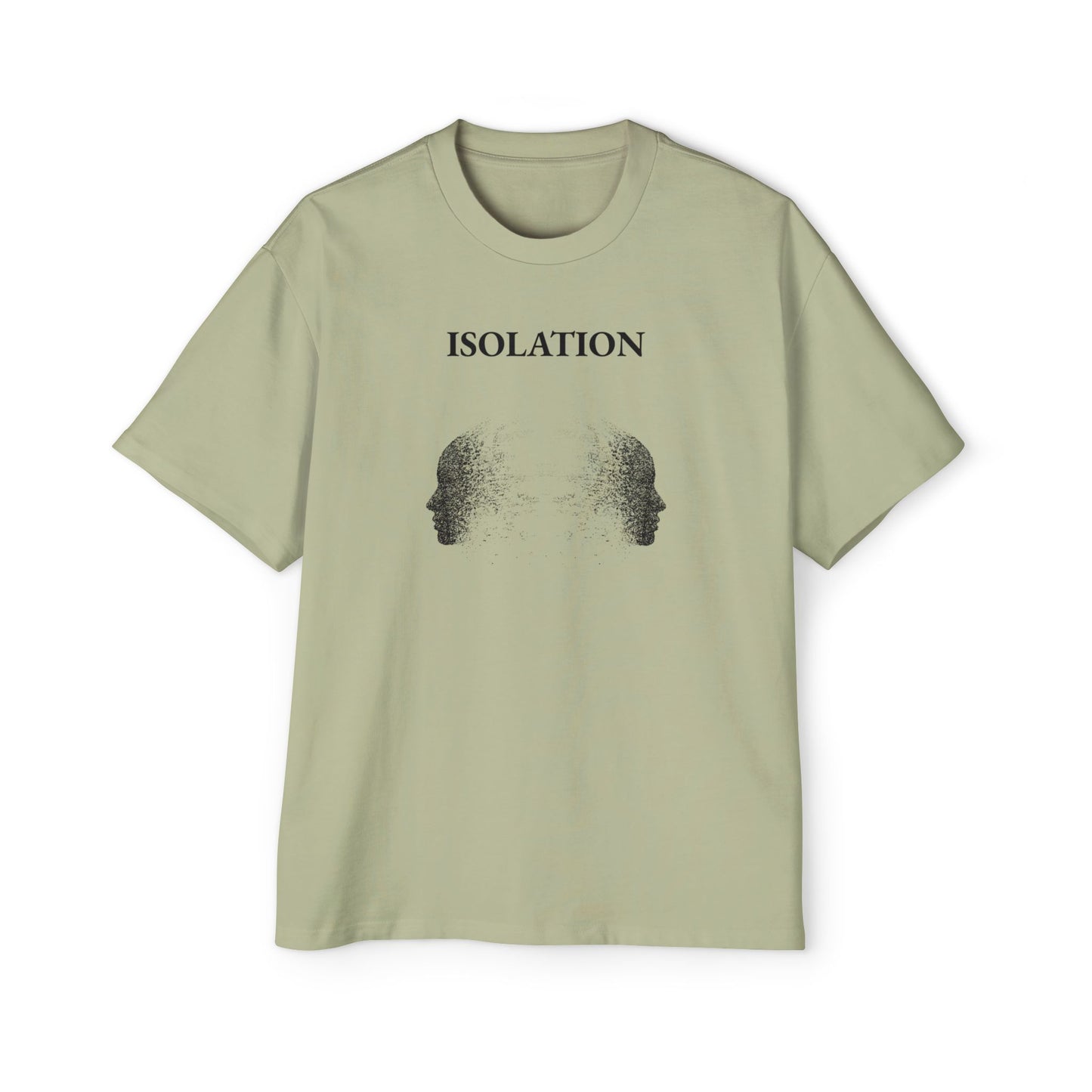 Men's Heavy Oversized Tee "Isolation"