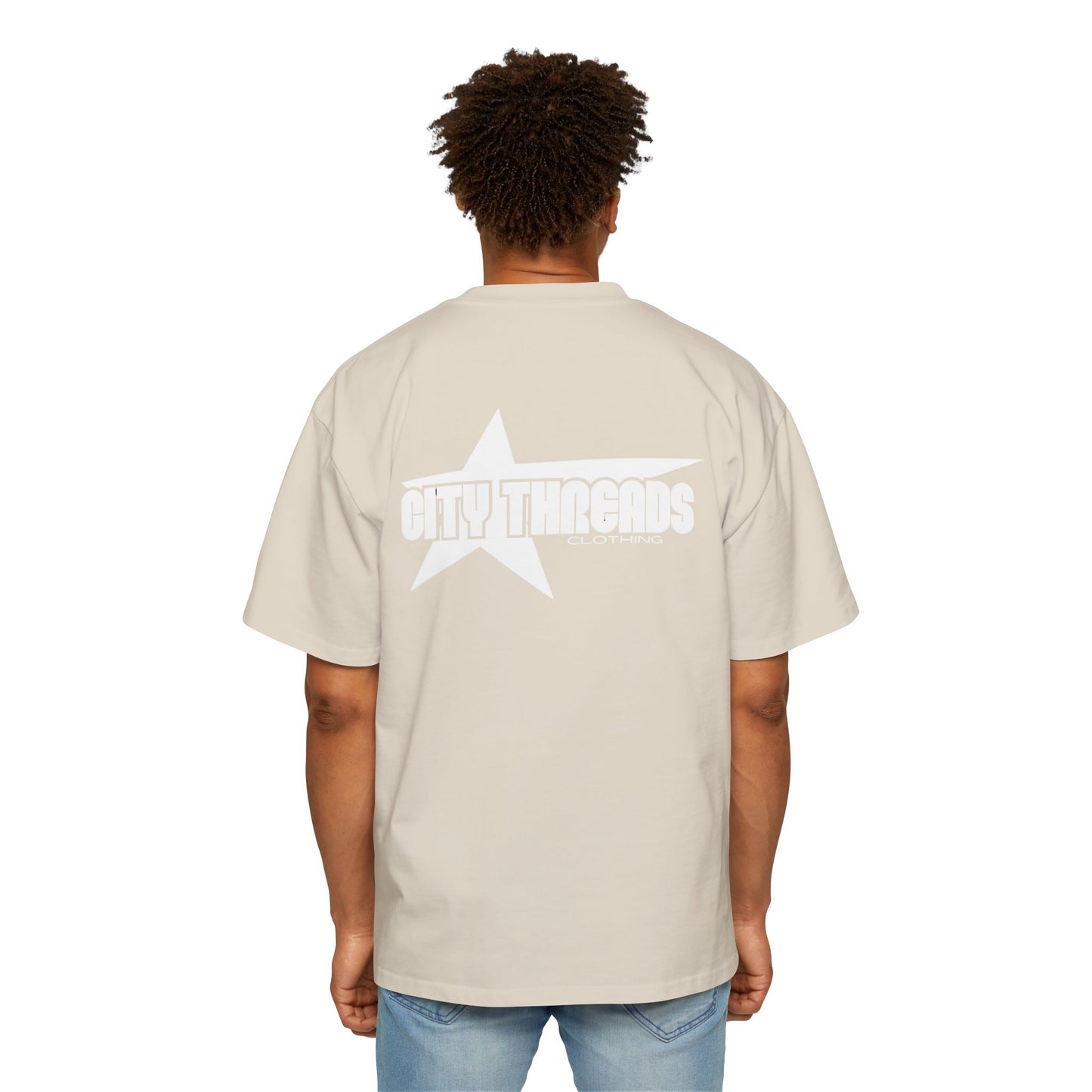 Men's Heavy Oversized Tee - City Threads