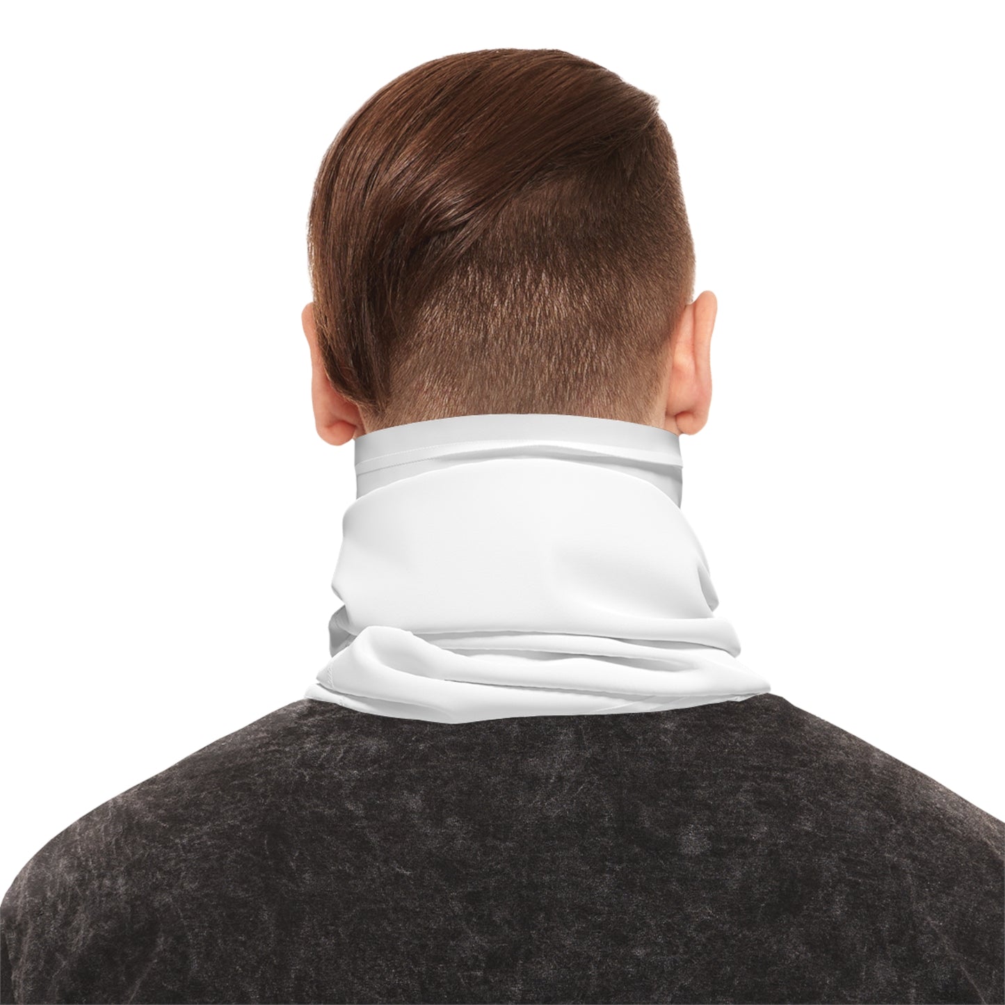 White "City Threads" Neck Gaiter