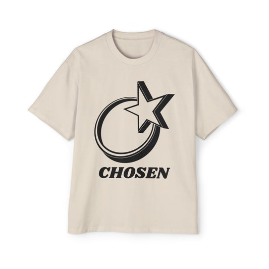 Men's Heavy Oversized Tee "Chosen"