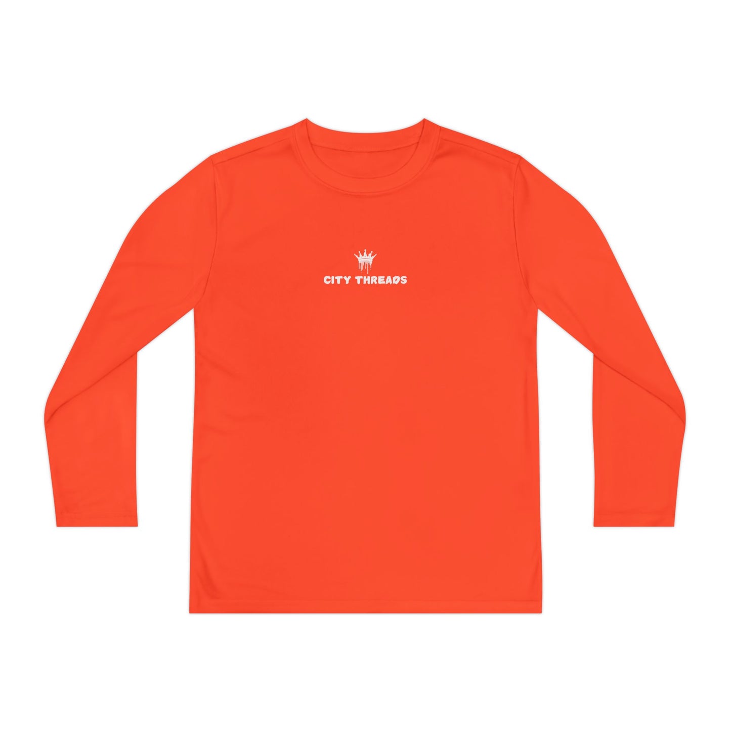 Multi Colors (white letters) - Youth Athletic Long Sleeve