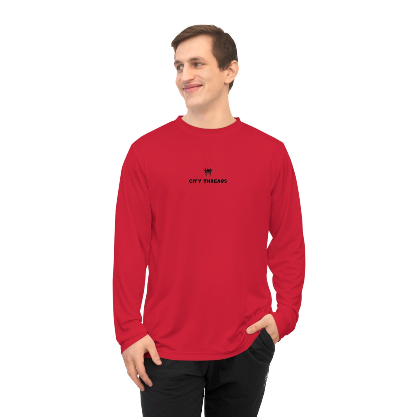 MULTI COLORS (black lettering) - Unisex Athletic Long Sleeve Shirt