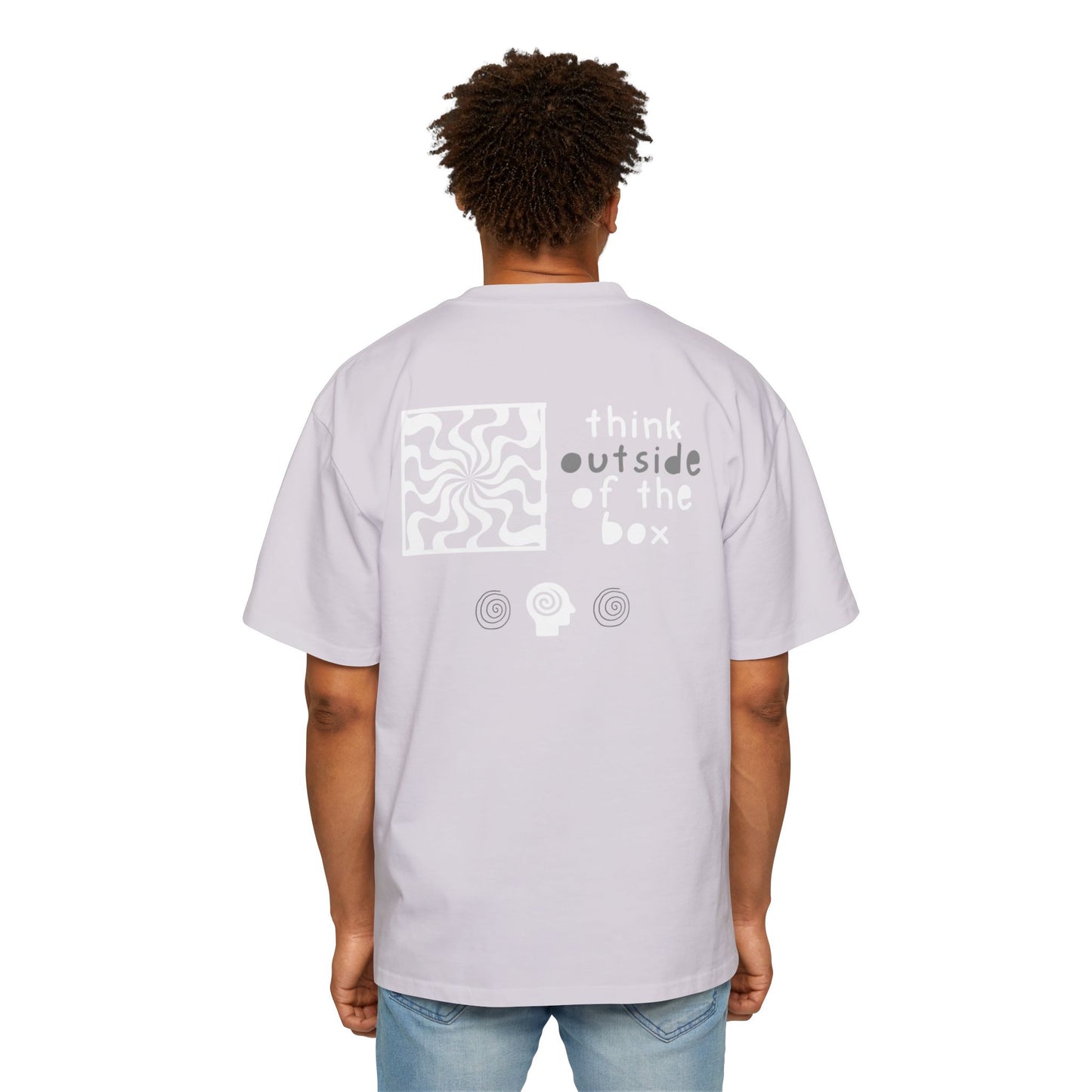 Men's Oversized Tee - "Average is Boring"