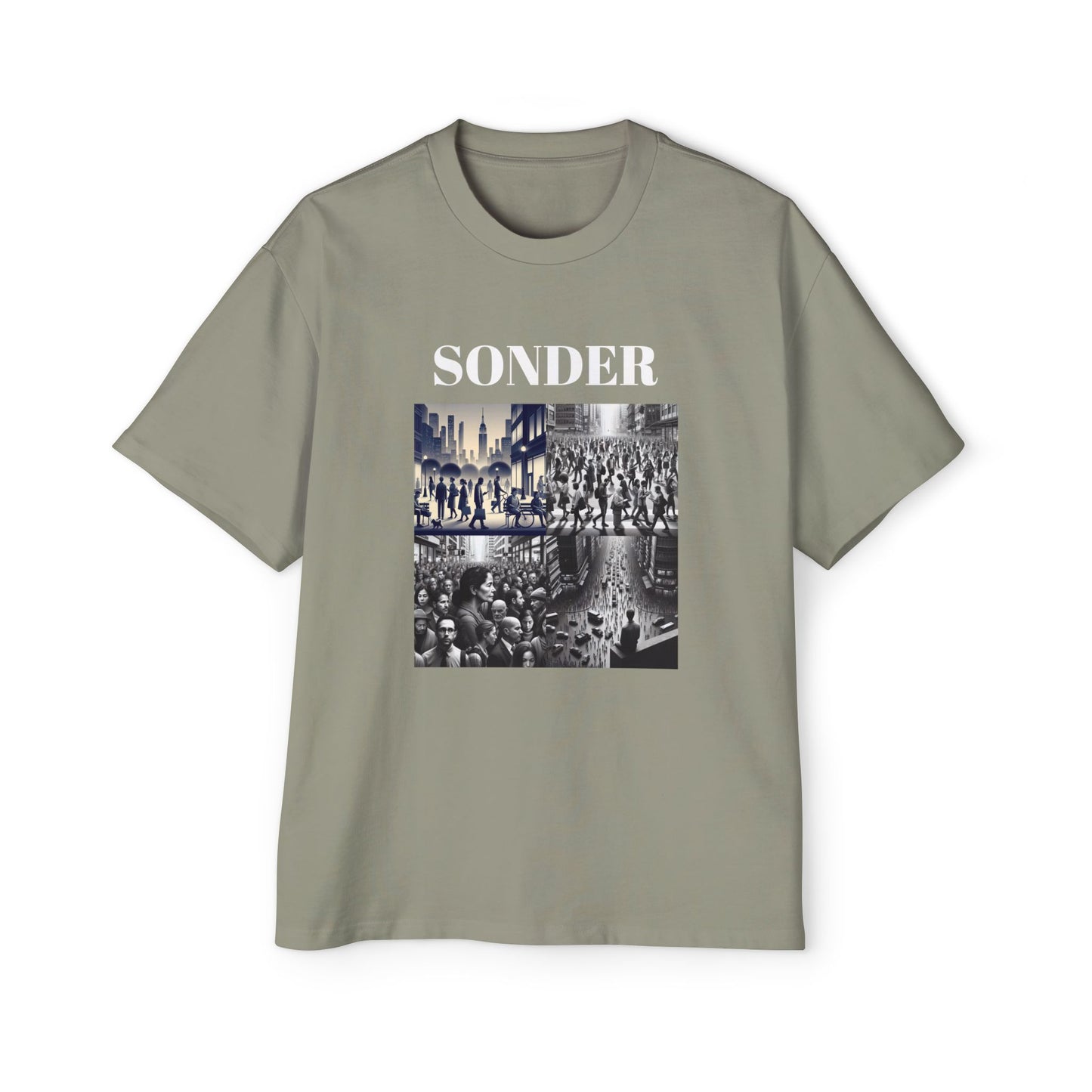 Men's Heavy Oversized Tee "Sonder"