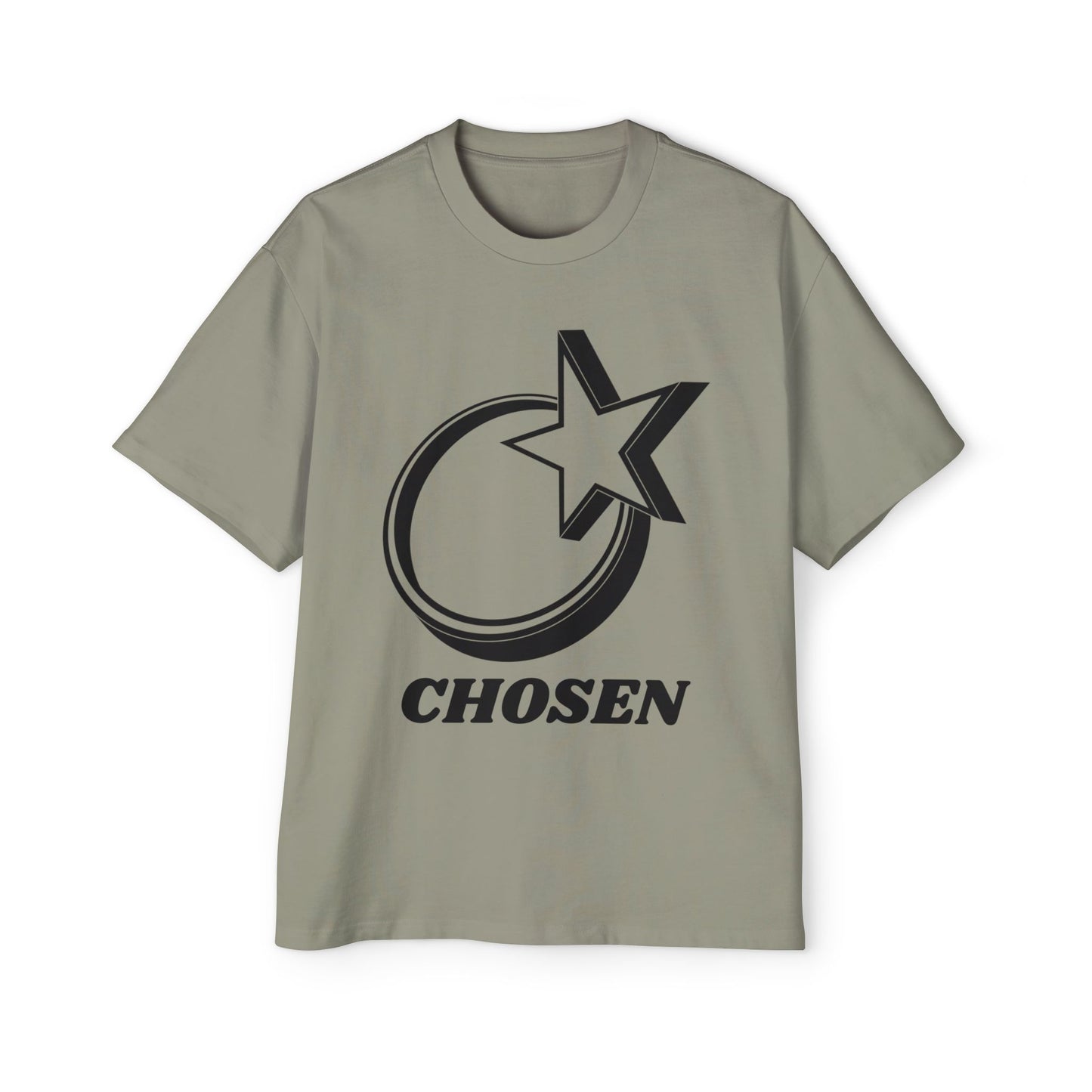 Men's Heavy Oversized Tee "Chosen"