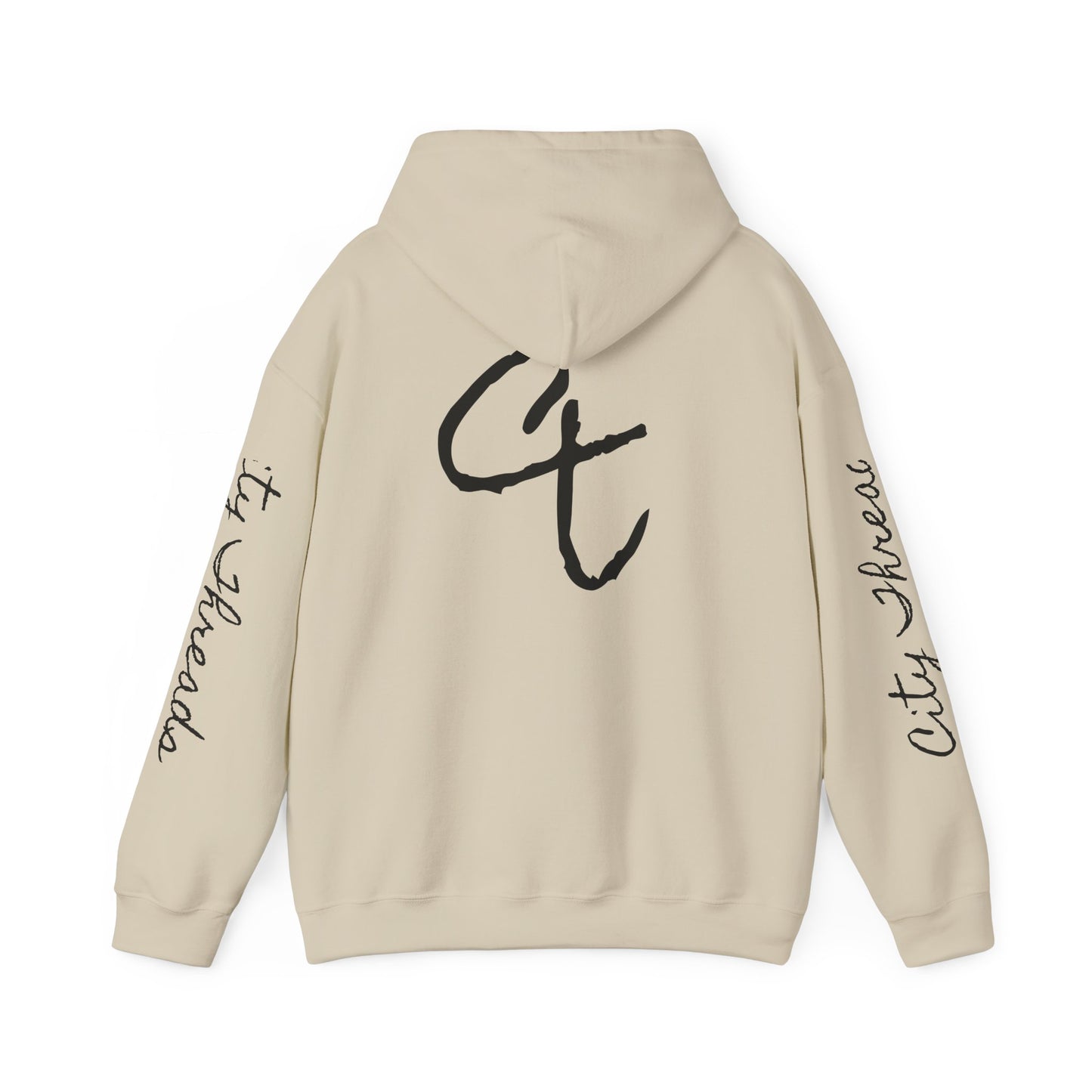 Unisex 50% polyester Hoodie "City Threads"