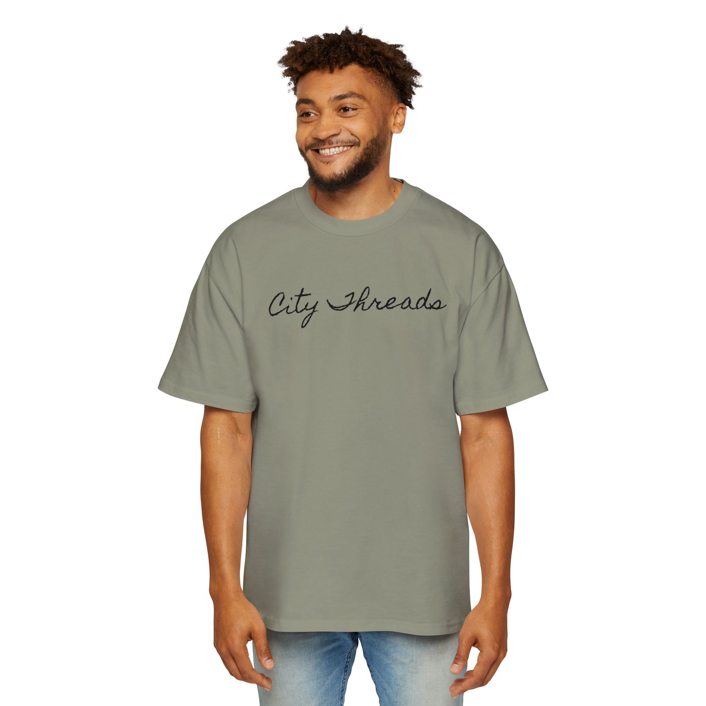 Copy of Men's Heavy Oversized Tee "City Threads"