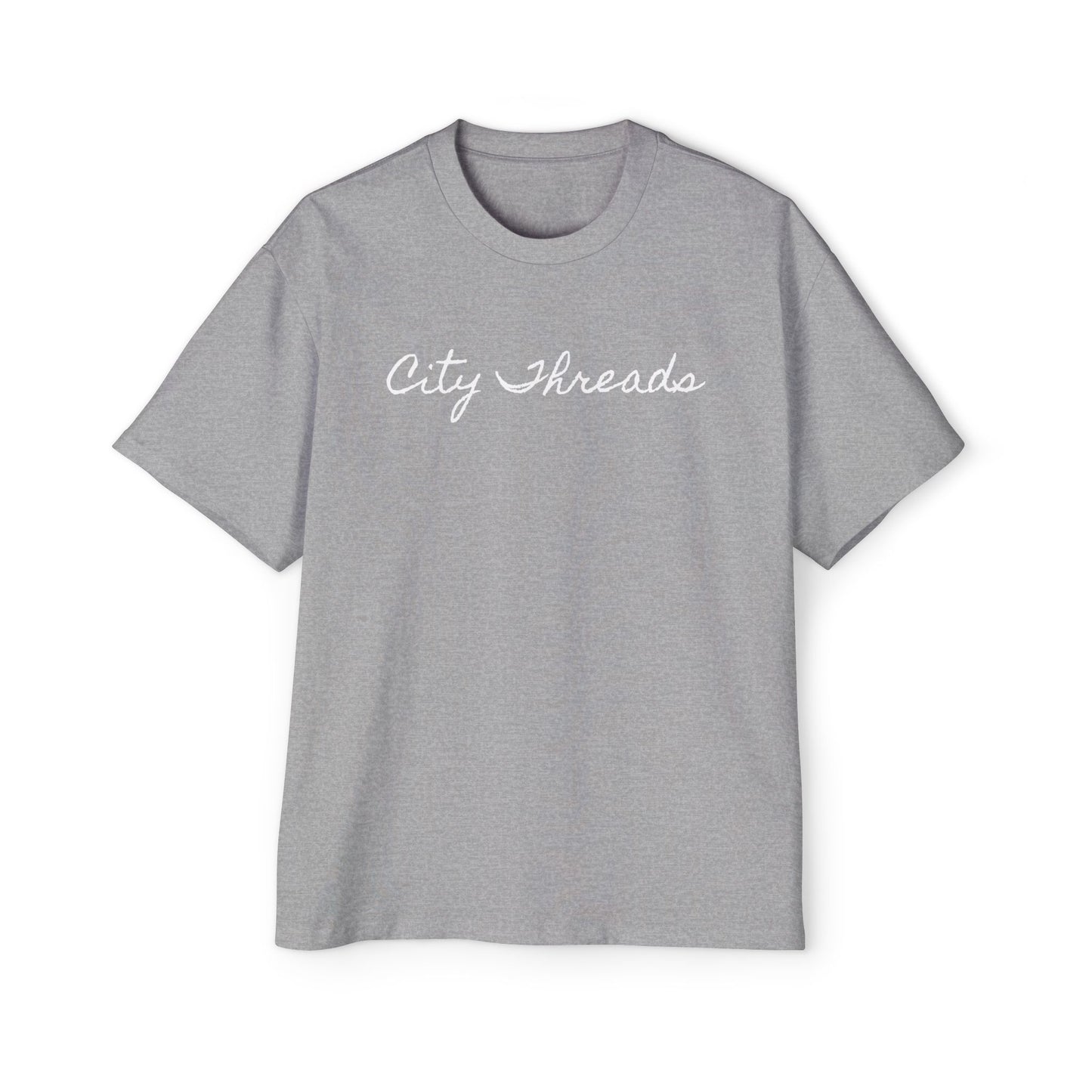 Men's Heavy Oversized Tee "City Threads"