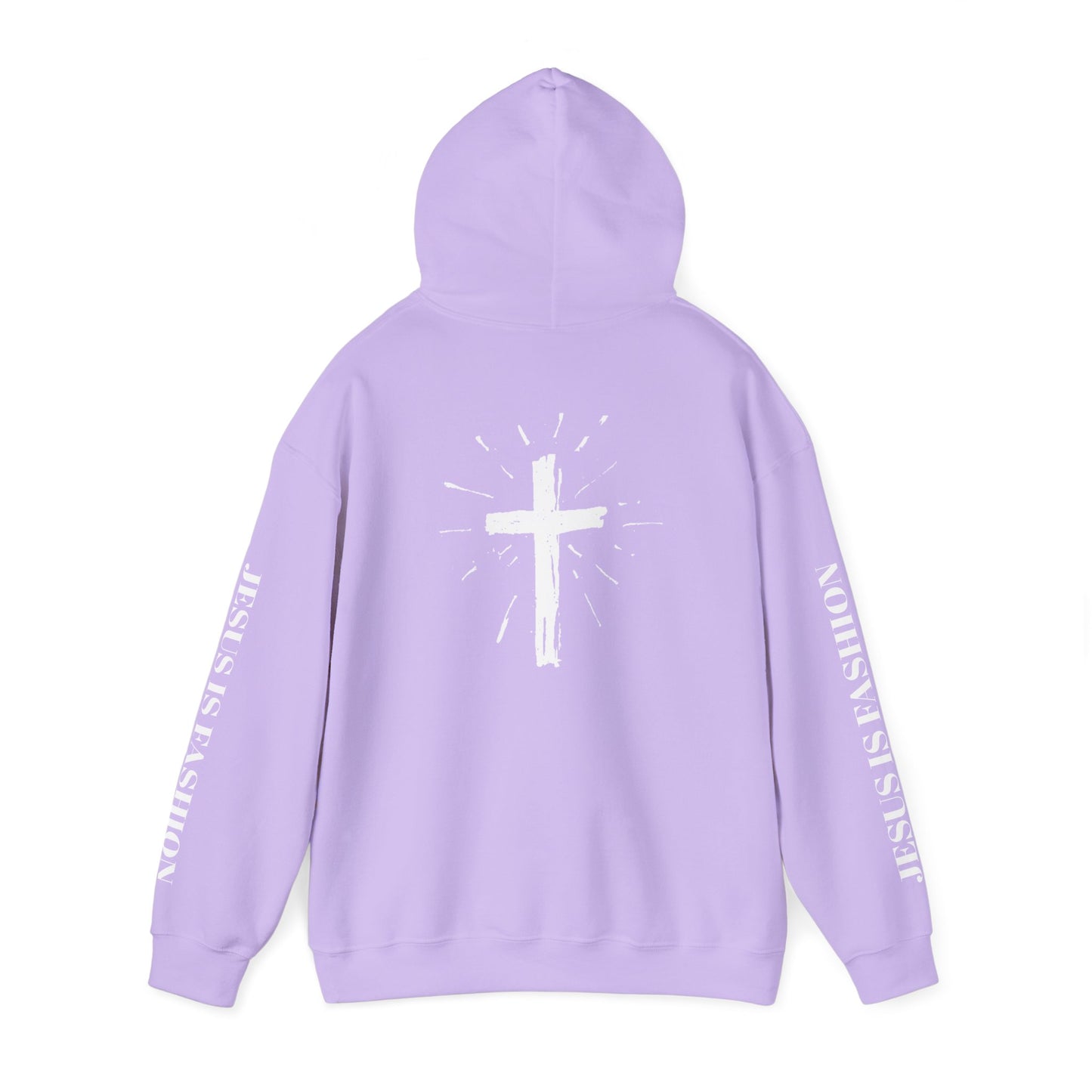 Unisex 50% polyester Hoodie "Jesus is Fashion"