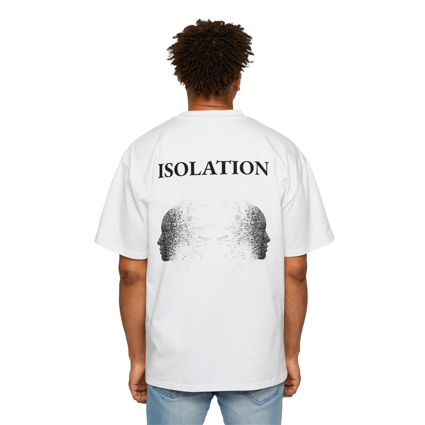 Men's Heavy Oversized Tee "Isolation"