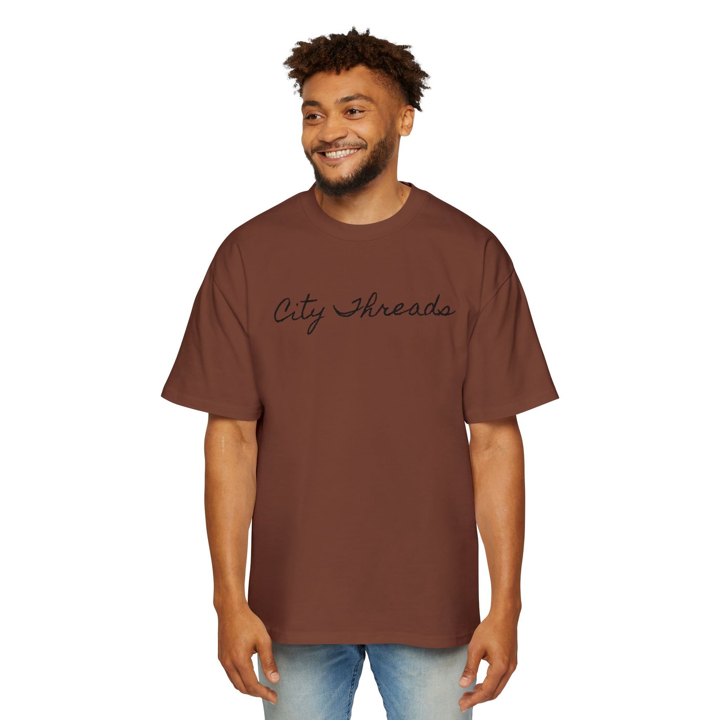 Copy of Men's Heavy Oversized Tee "City Threads"