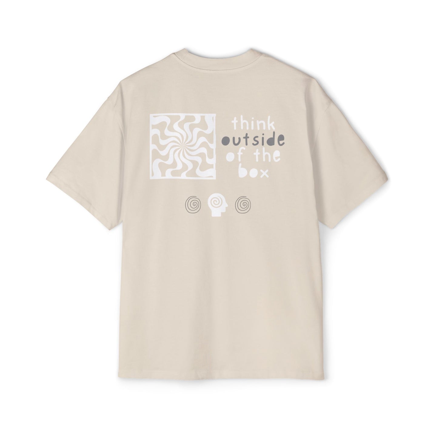 Men's Oversized Tee - "Average is Boring"