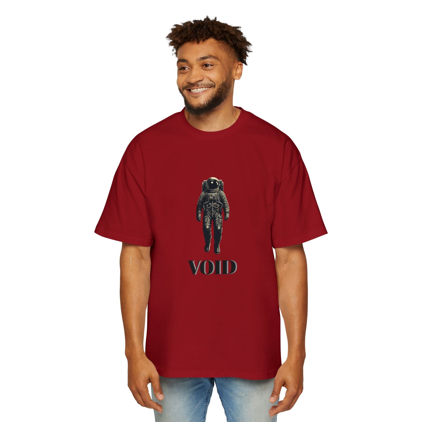 Men's Heavy Oversized Tee "VOID"