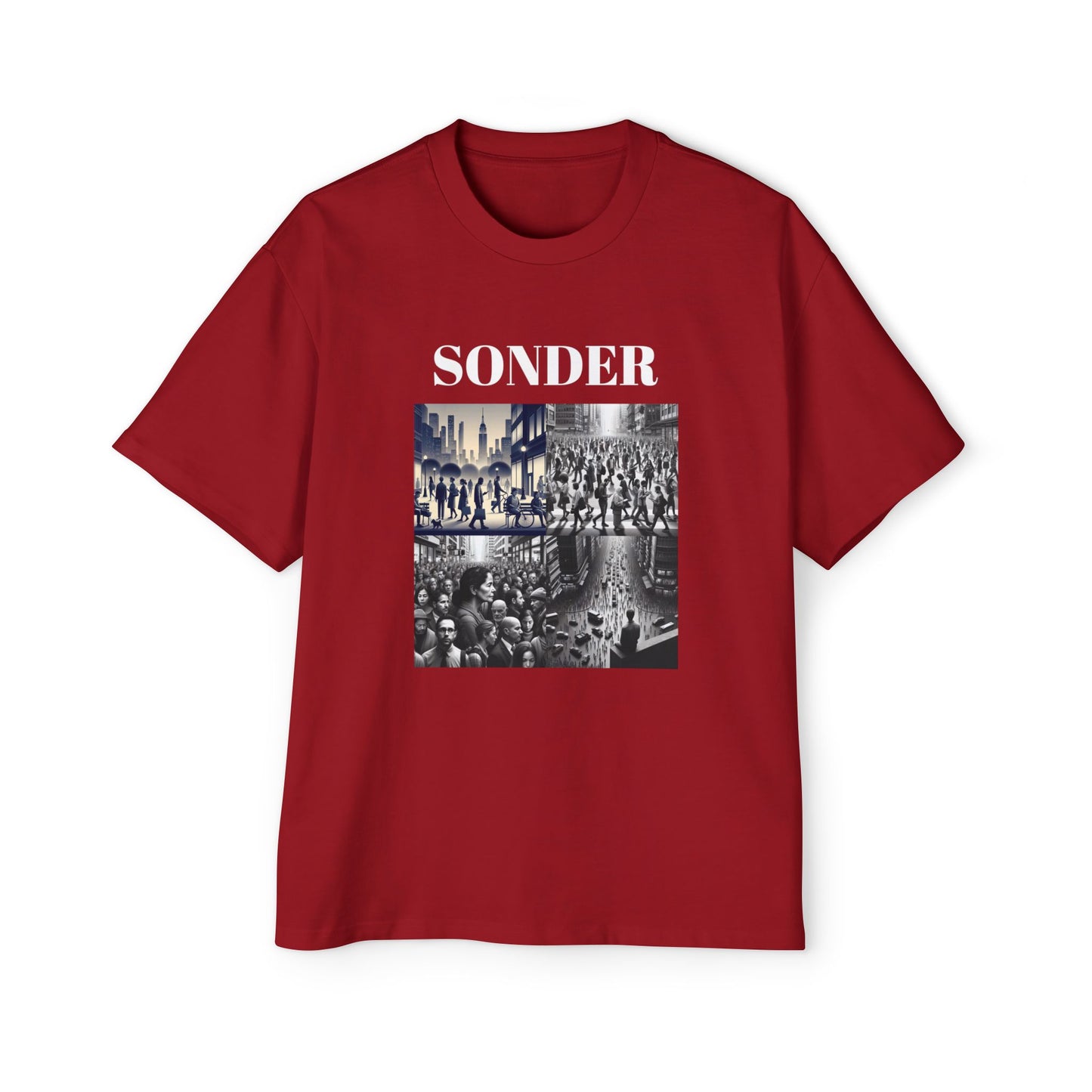 Men's Heavy Oversized Tee "Sonder"