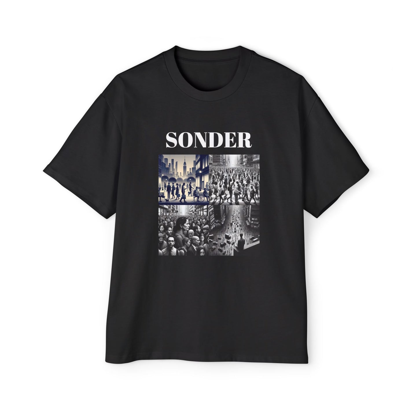 Men's Heavy Oversized Tee "Sonder"