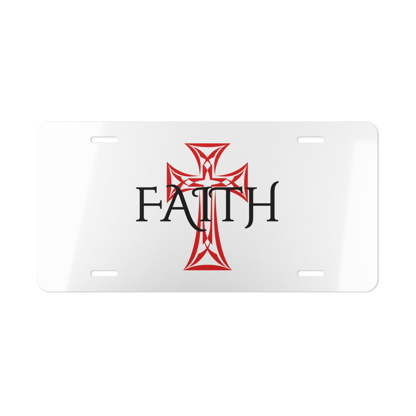 Vanity Plate - "FAITH"