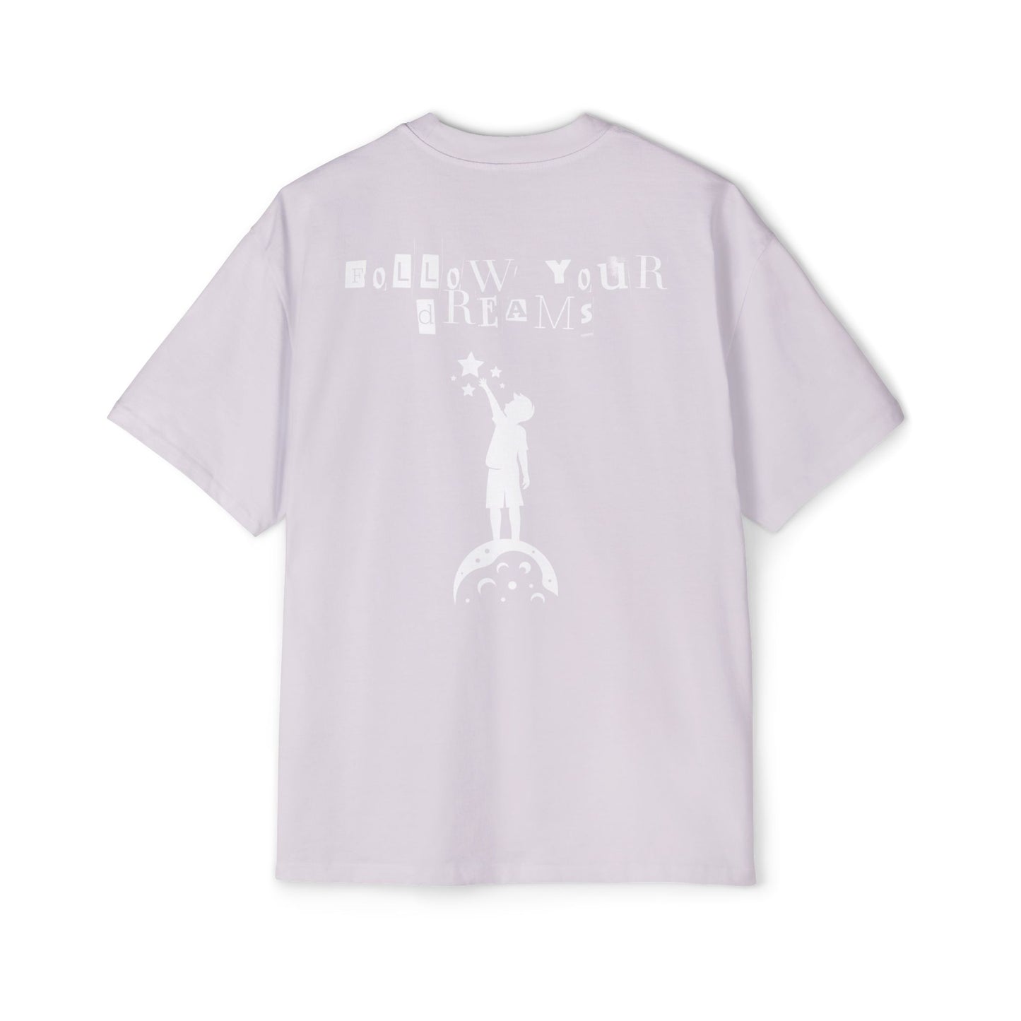 Men's Oversized Tee - 'Follow Your Dreams'