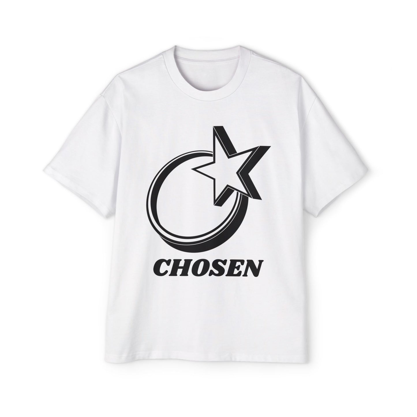 Men's Heavy Oversized Tee "Chosen"