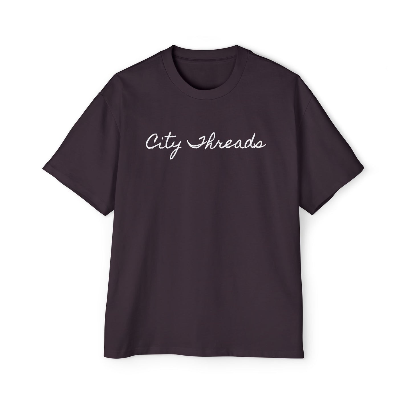 Men's Heavy Oversized Tee "City Threads"