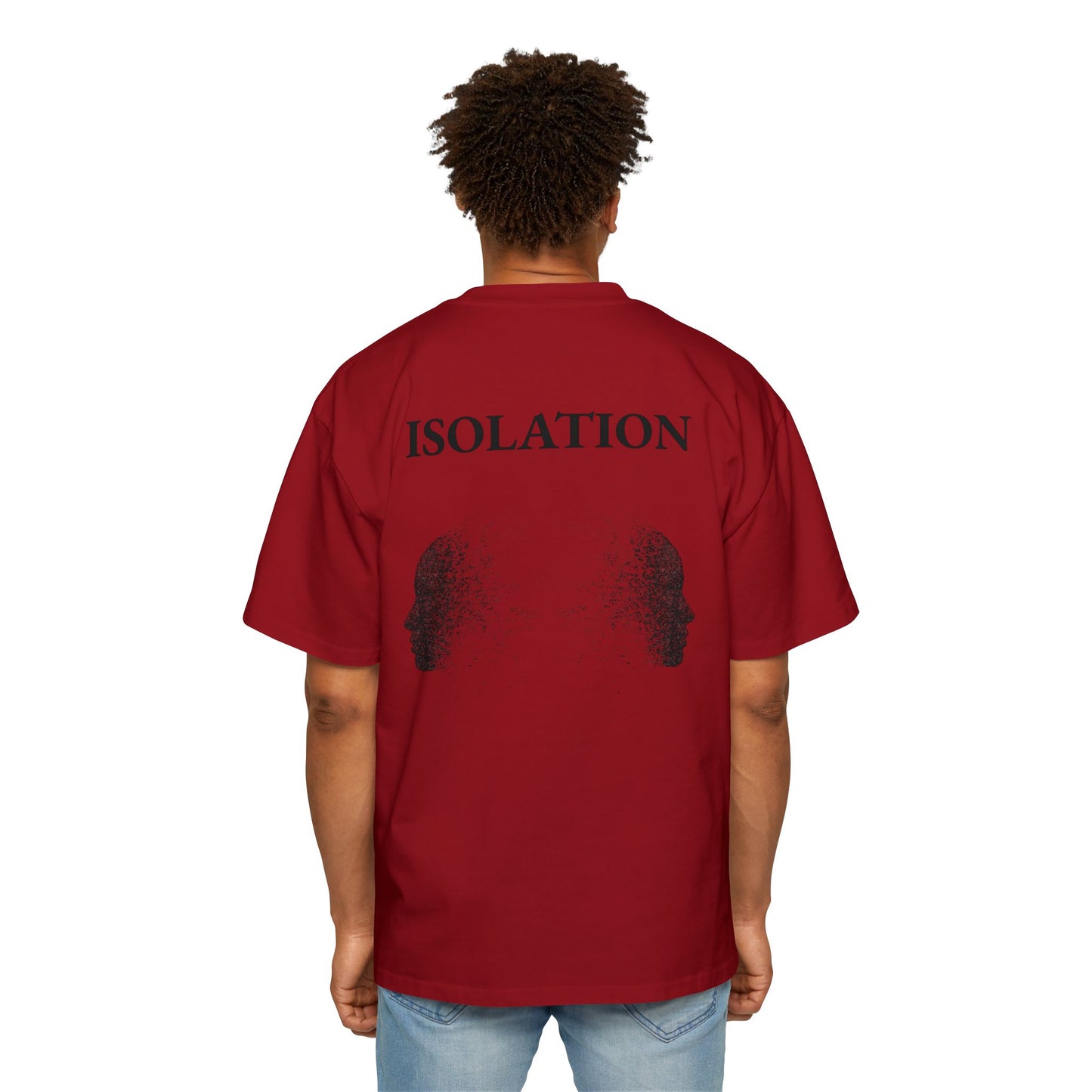 Men's Heavy Oversized Tee "Isolation"