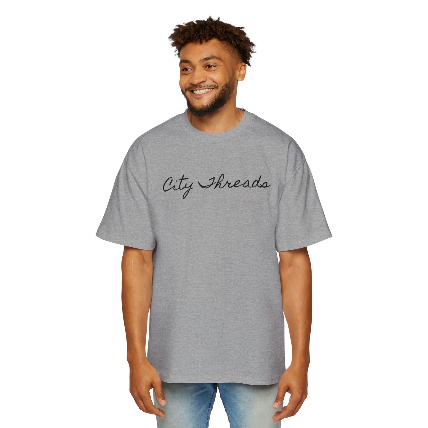 Copy of Men's Heavy Oversized Tee "City Threads"