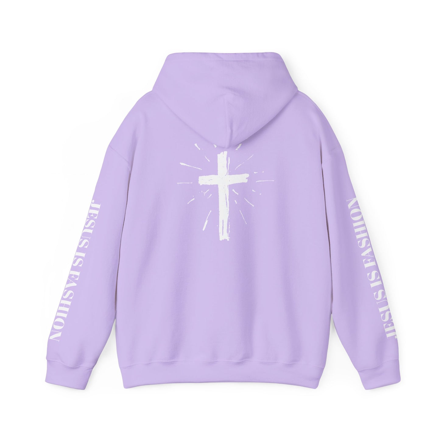 Unisex 50% polyester Hoodie "Jesus is Fashion"