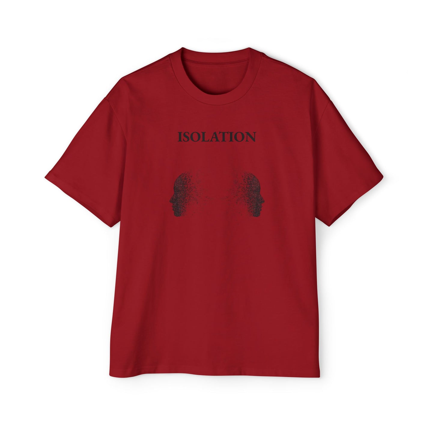 Men's Heavy Oversized Tee "Isolation"