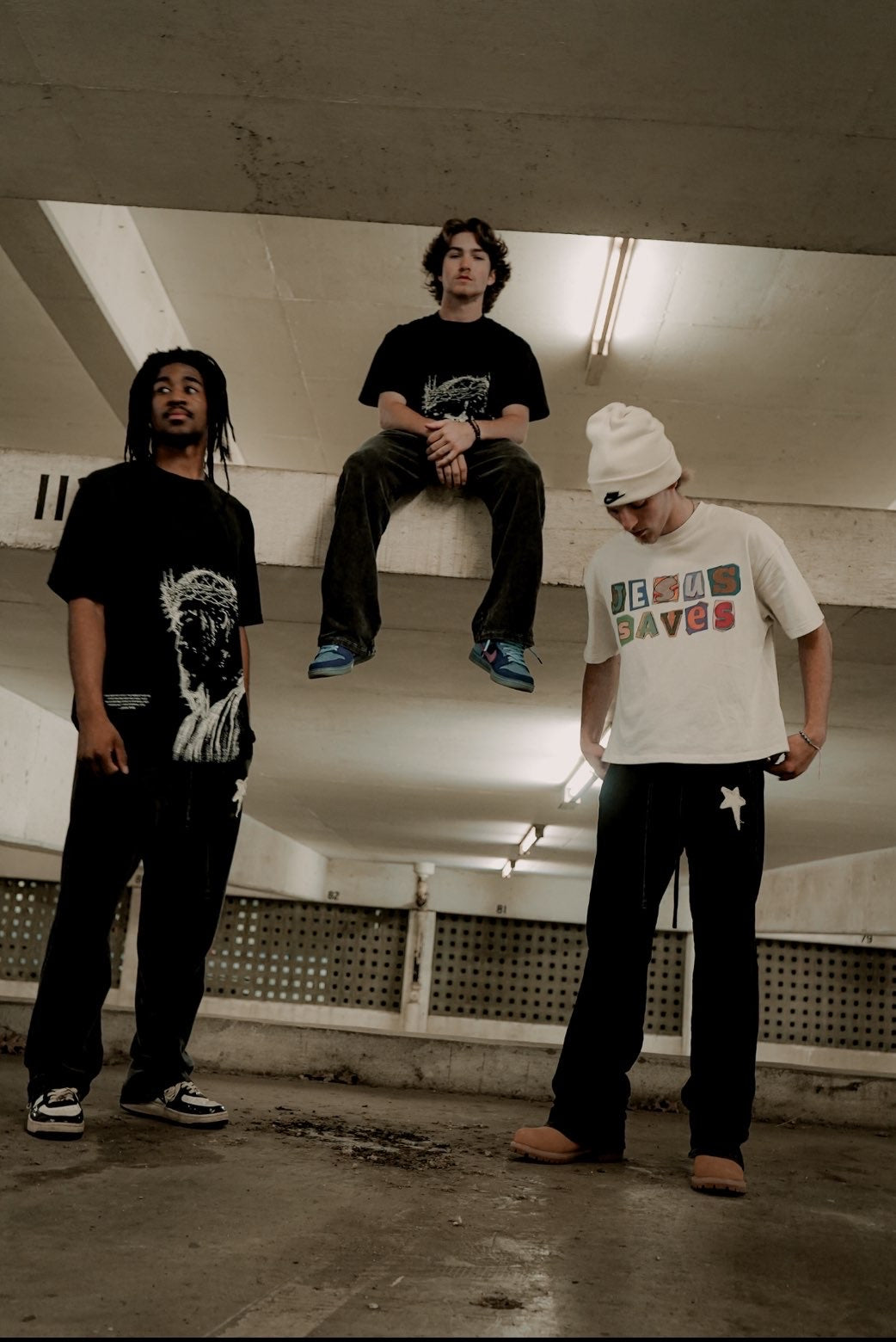 Baggy Acid Washed Sweats