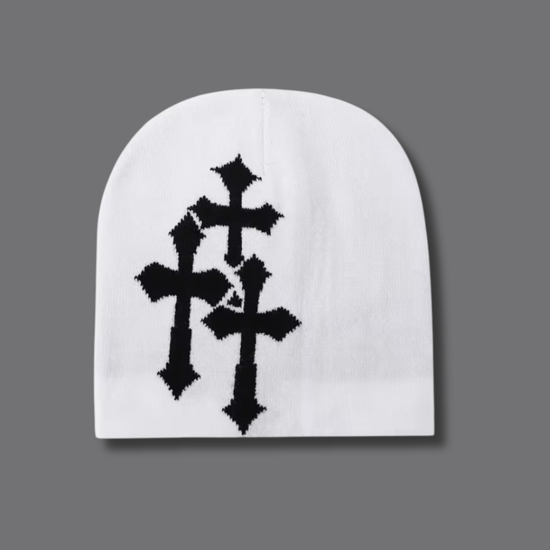 Triple Cross Beanie