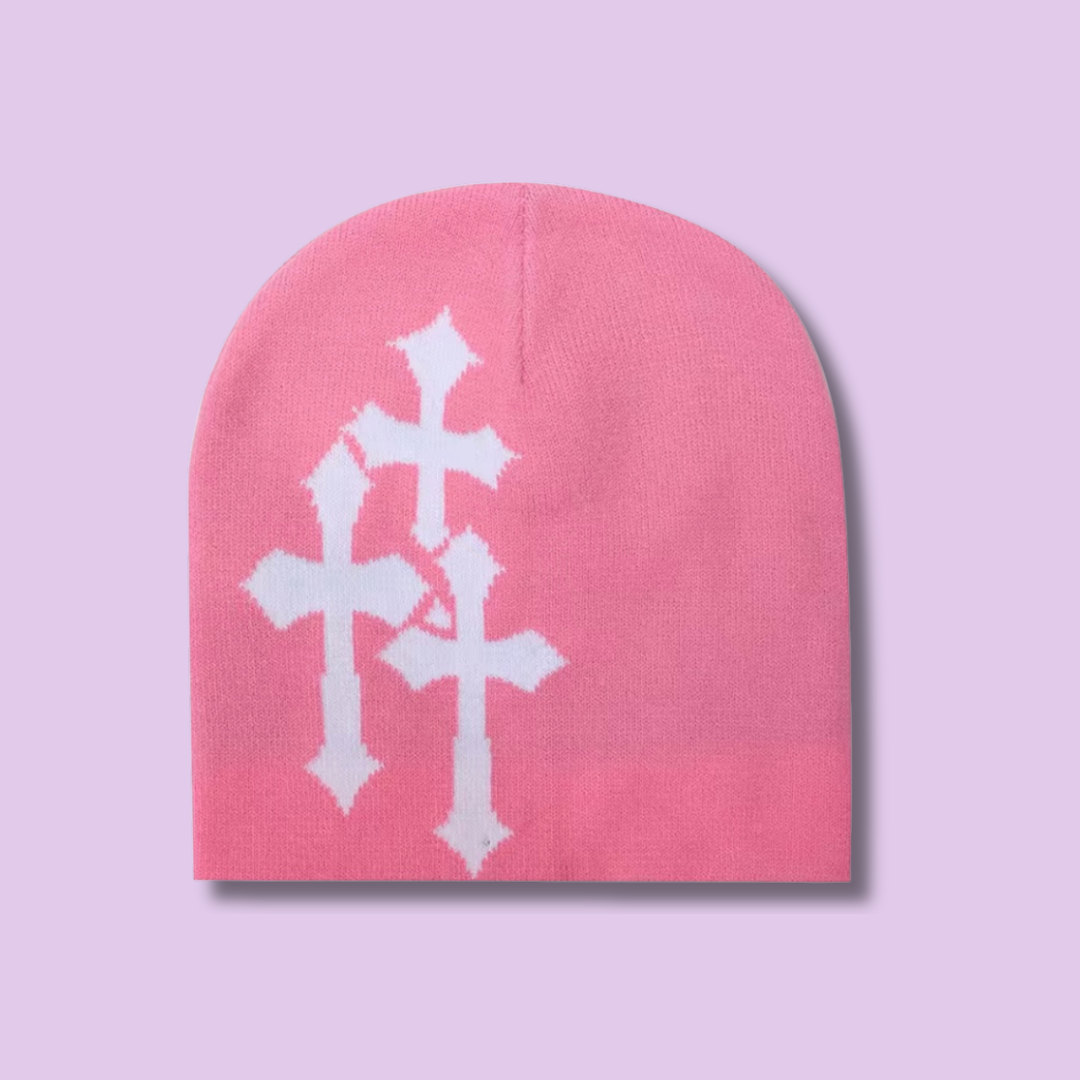 Triple Cross Beanie