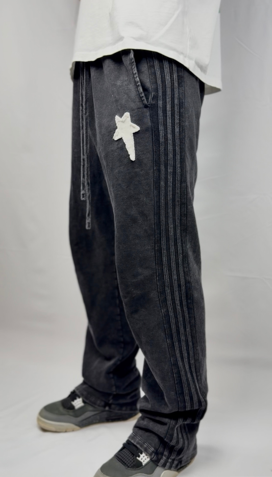 Baggy Acid Washed Sweats